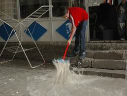 Yağmurla mücadele çalışması