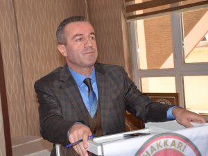 Hakkari barosunun yeni başkanı Av. Zeydin Kaya!