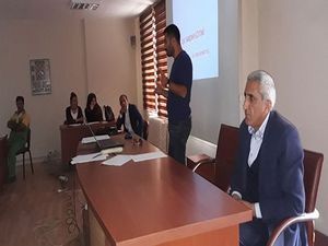 Temizlik personeline iş sağlığı ve güvenliği eğitimi!