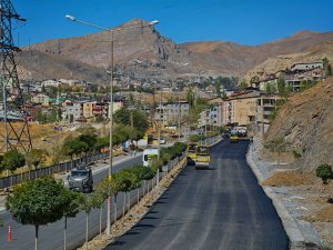Çevre yoluna 2’inci kat asfaltı dökülmeye başlandı