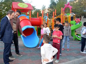 Tekser Toki’ye çocuk oyun grubu kuruldu!