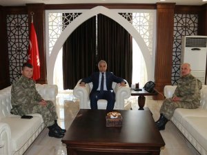 Korgeneral Karataş'tan Vali Toprak'a ziyaret!