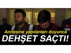 Annesine küfür ettiğini iddia ettiği kişiyi öldürdü