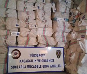 Hakkari il genelinde büyük kaçakçılık operasyonu!