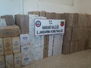 3 bin paket kaçak sigara ele geçirildi