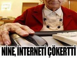 75'lik nine internet çökertti
