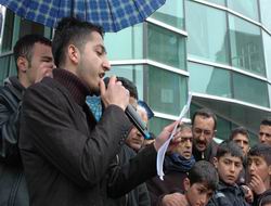Hakkari'de ÖSYM protestosu