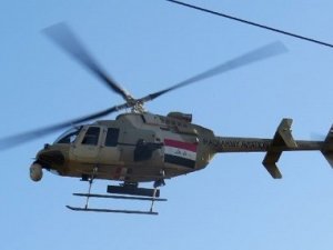 Irak helikopteri düştü!