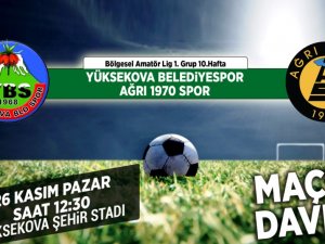 Yüksekova Belediyespor’dan maça davet