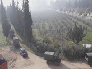 Sınıra askeri sevkiyat