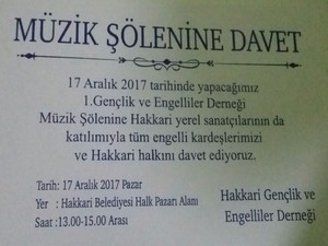 Müzik şölenine davet