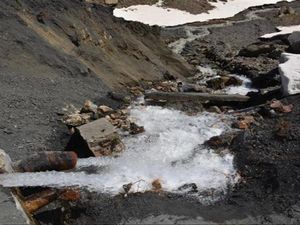 Golan içme suyu ishale hattında arıza meydana geldi