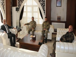 Tümgeneral Tokel'den Vali Toprak'a ziyaret