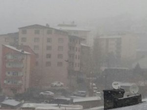Hakkari’de kar yağışı ve sis etkili olmaya başladı