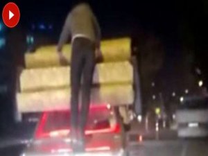 Yok artık dedirten görüntü!