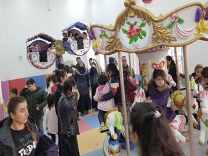 Çocuk oyun merkezine rekor katılım!