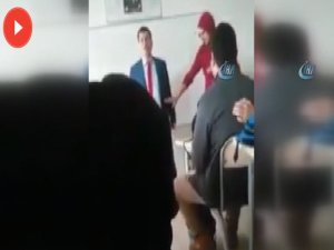 Öğretmenlerine yapmadıklarını bırakmadılar.