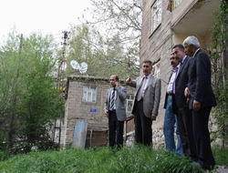 Başkan yol çalışmalarını denetledi