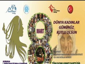 8 Mart Dünya Kadınlar gününe davetlisiniz