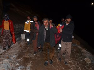 Mahsur kalan astım hastası kurtarıldı