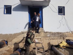 Başkan Epcim, içme suyu depolarını denetledi