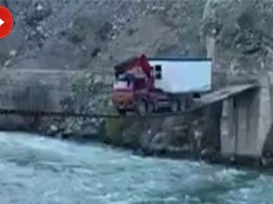 Yürekleri ağza getiren görüntü!