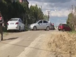 Eşini ve 2 çocuğunu öldürdü.