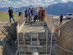 Başkan Epcim 3500 rakımdaki çalışmaları denetledi