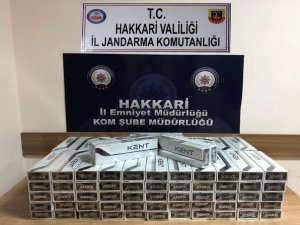 Hakkari ve ilçelerinde kaçakçılık operasyonu