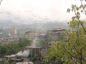 Hakkari’de Nisan ayında kar sürprizi!