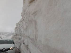 Nisan ayında şaşırtan görüntü