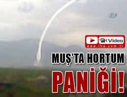 Muş'ta hortum paniği