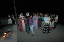 BİR AİLENİN EMEKLERİ KÜL OLDU