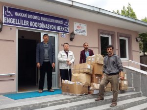 İstanbul’dan Hakkari’ye engelli dayanışması