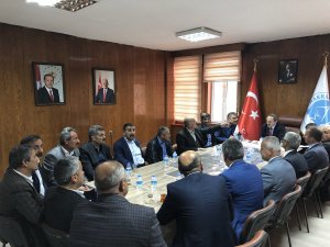 Hakkari belediyesinde istişare toplantısı