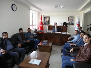 Engellilerden Rektör Pakiş’e teşekkür ziyareti