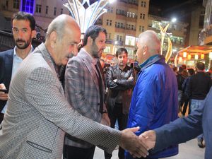 Başkan Gür Ramazan gecelerinde halkla kaynaştı