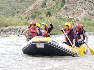 Hakkari rafting takımı Tunceli yolcusu…