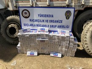 6 bin 120 paket kaçak sigara ele geçirildi