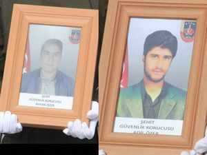 Şehit korucular için uğurlama töreni düzenlendi!