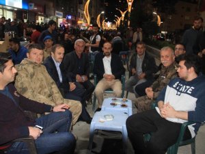 Protokol üyeleri ramazan gecelerine renk katıyor