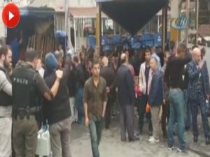 Gazi Mahallesinde pazarcıların kavgası kanlı bitti