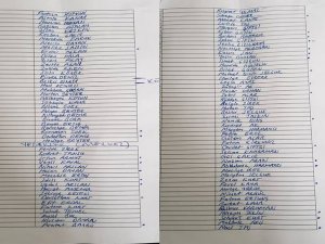 Hakkari il müftülüğü listesini astı