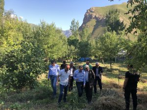 Başkan Epcim Atay ailesini ziyaret etti