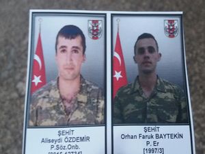 Hakkari'de şehitler için tören düzenlendi