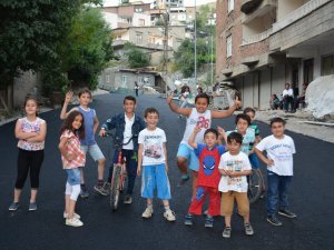 Çocukların “Asfalt” sevinci