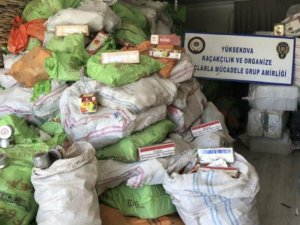 5.226 kilo nargile tütünü ele geçirildi