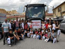 Hakkarili öğrenciler ürgüp'te
