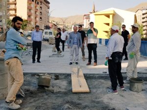 Başkan Epcim "Prestij Cadde” çalışmalarını denetledi