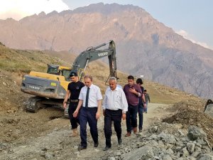 Başkan Epcim, Aslantepe'deki çalışmaları denetledi